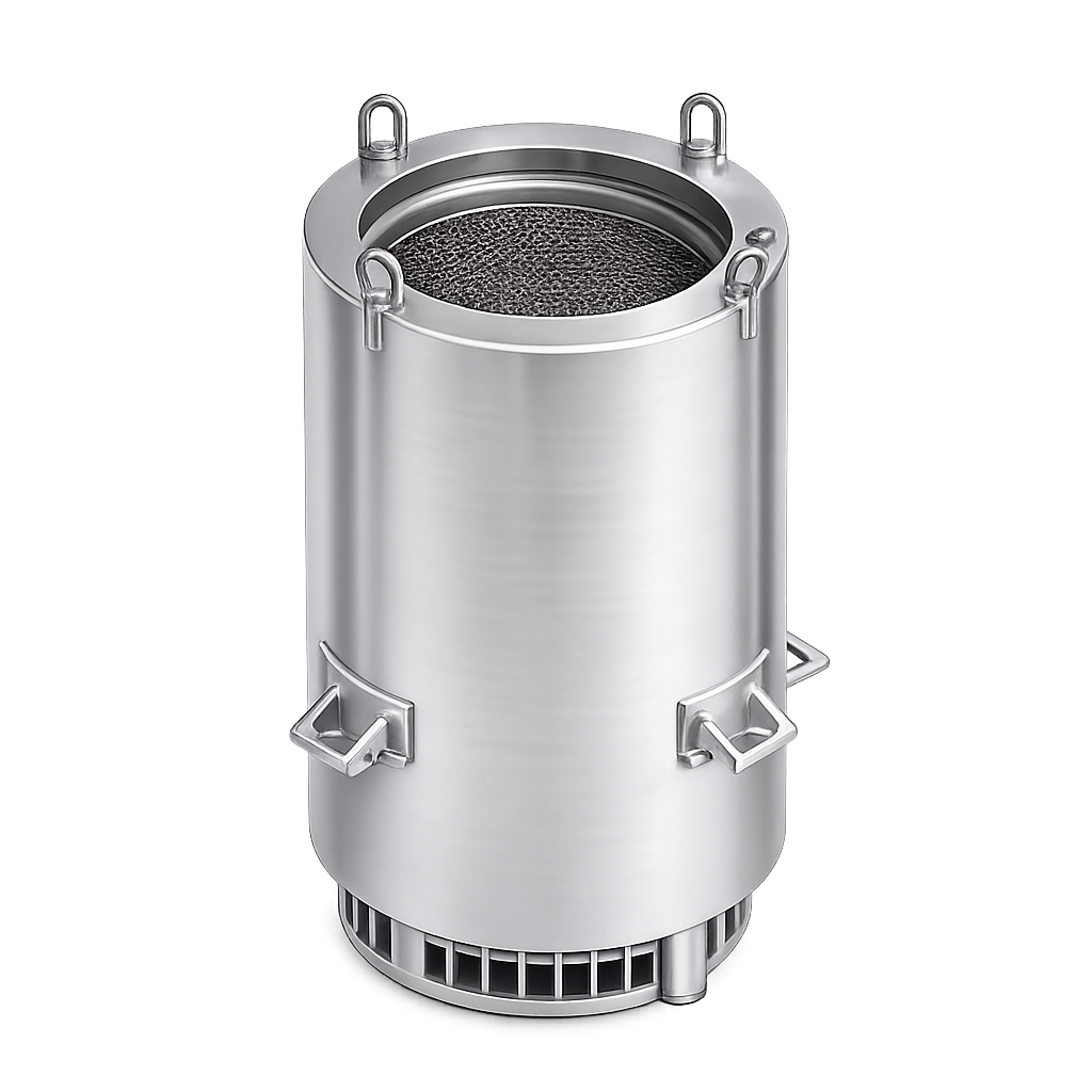 EF700DF industrial silencer